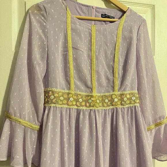 SHEIN purple formal dress - Picture 2 of 5